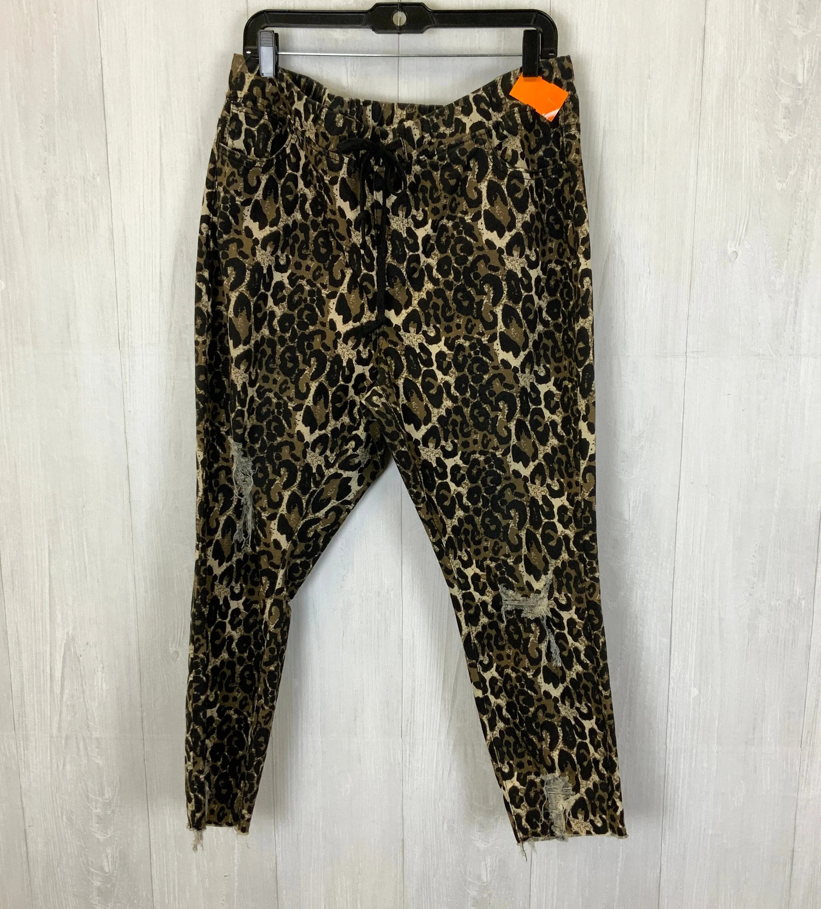 Jeans Boyfriend By Ymi In Leopard Print, Size: 1x