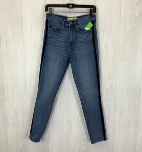 Jeans Skinny By Gap In Blue Denim, Size: 6