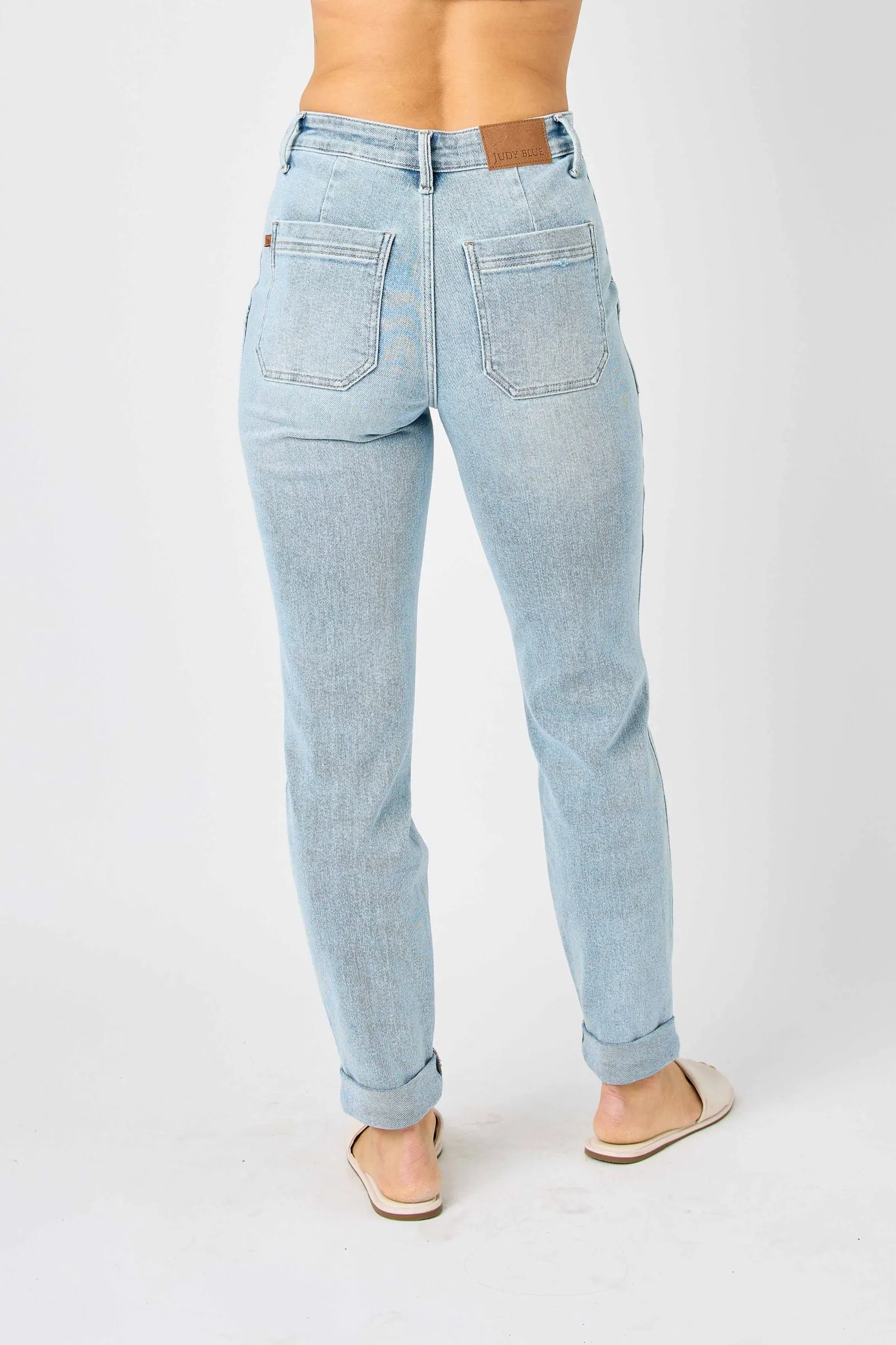 Judy Blue HIGH WAIST VINTAGE DOUBLE CUFF JOGGER