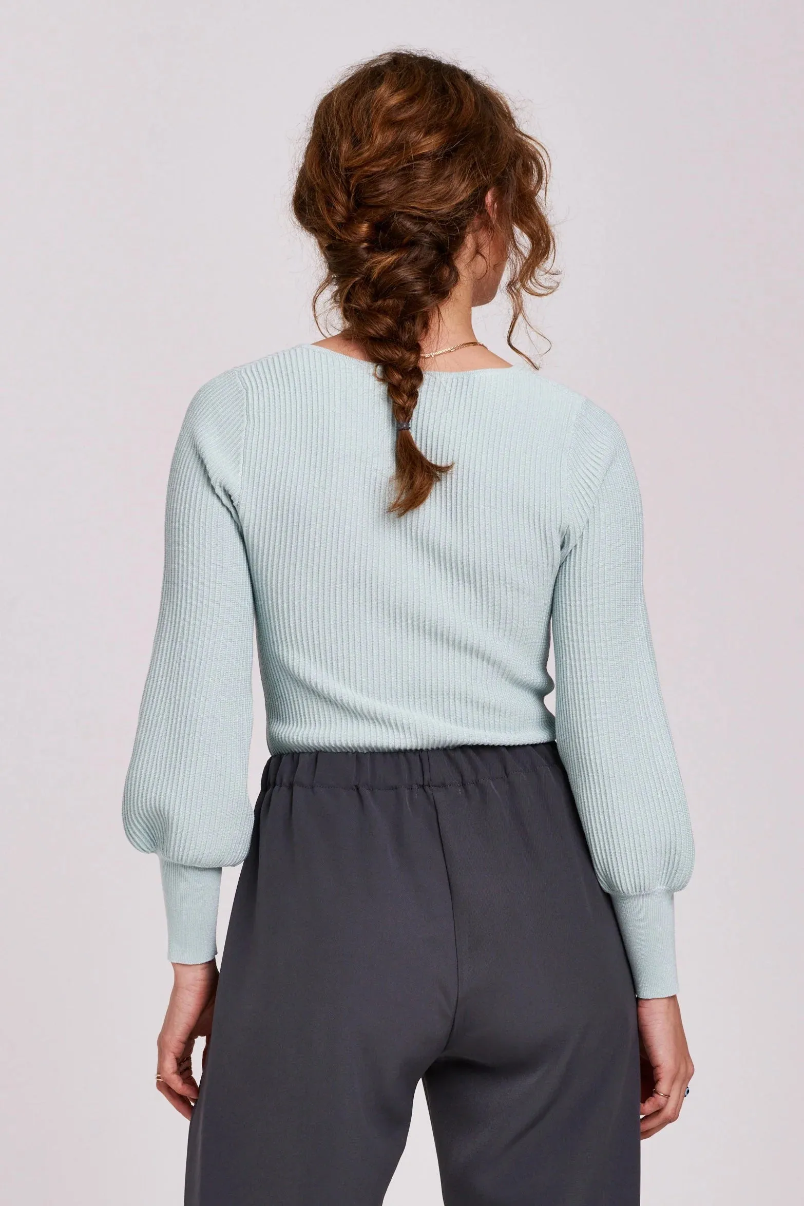 Lincoln Peplum Sleeve Top