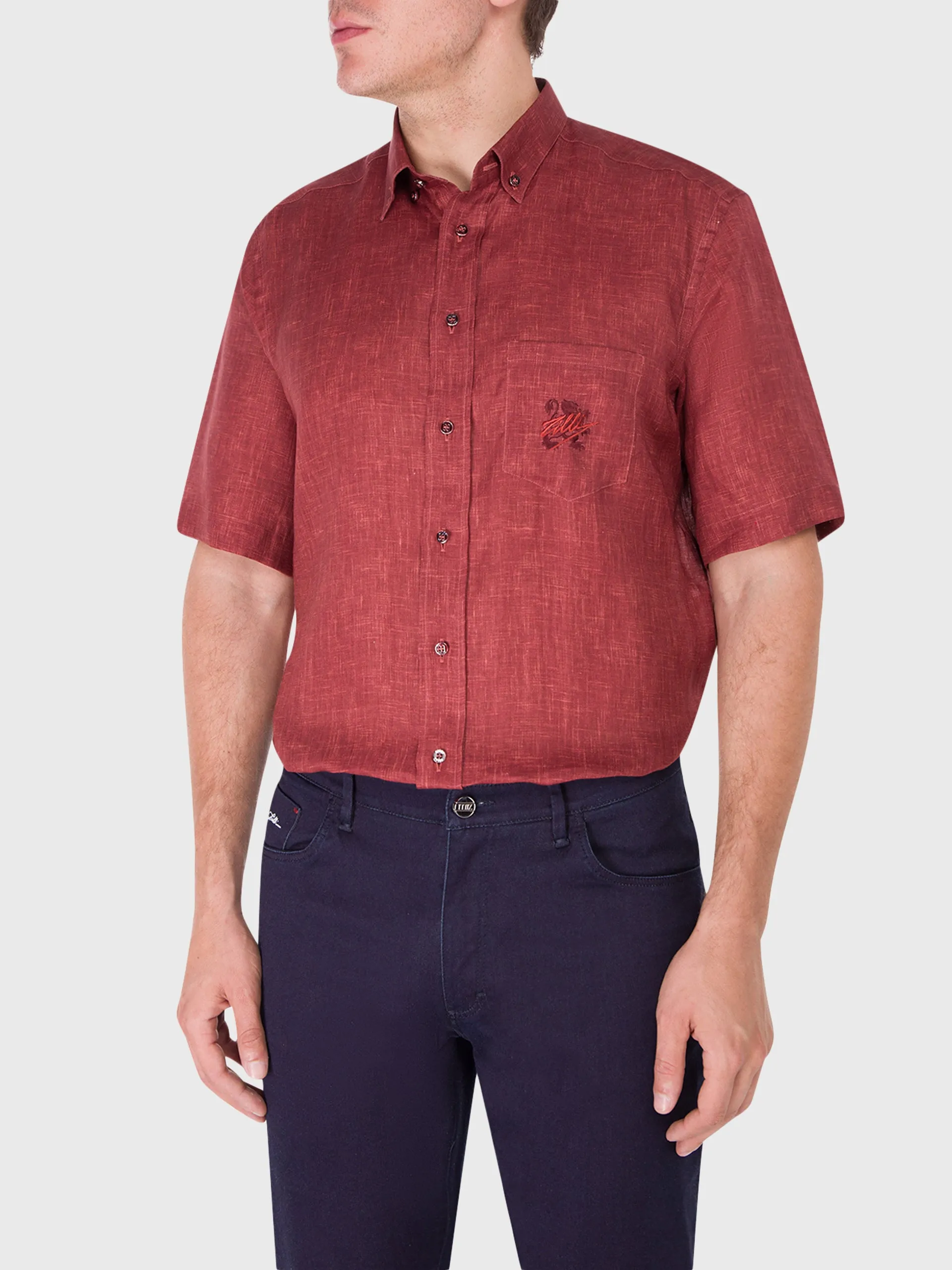 Linen Short Sleeve Shirt