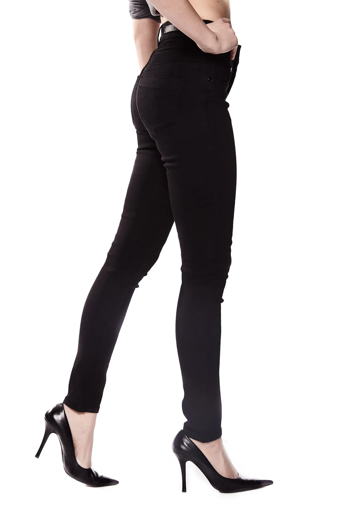 MIA - Mid Rise Skinny - Black