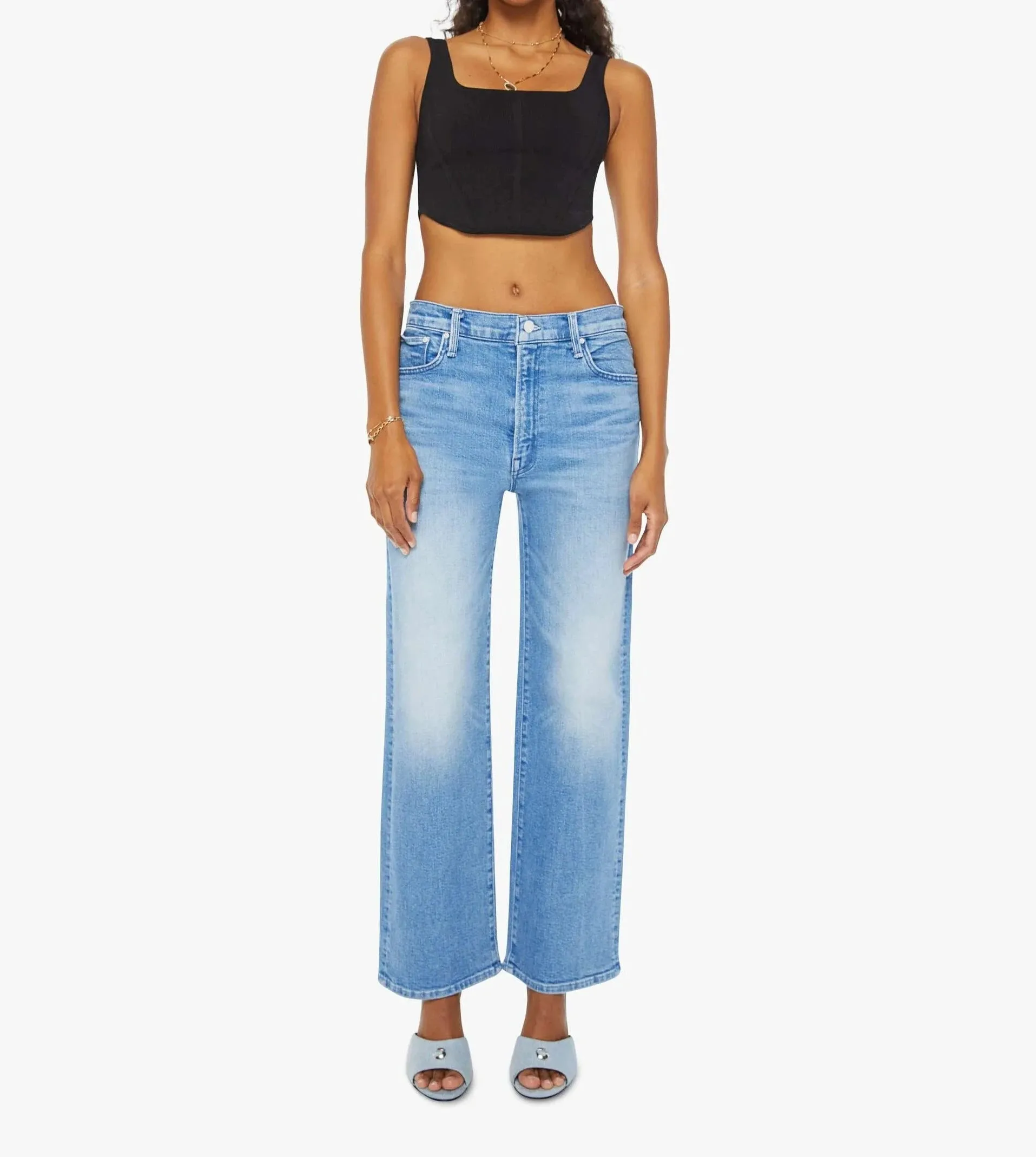 Mother Denim Dodger Flood Jeans