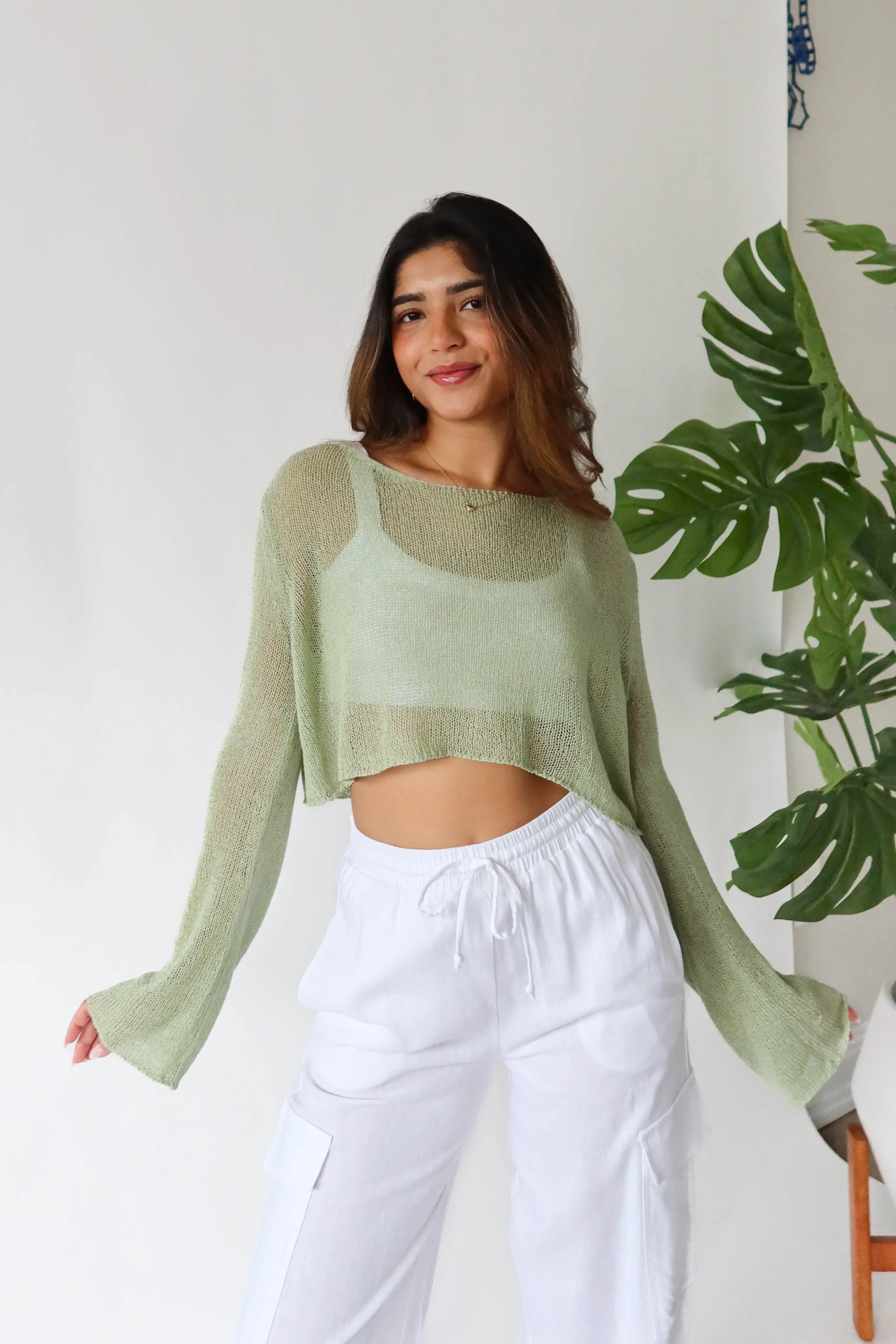 Nova Top in Sage