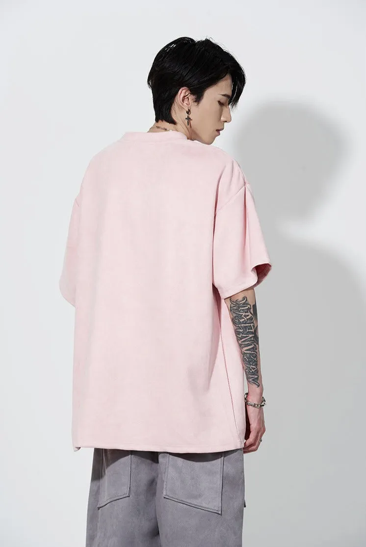 Oversized Suede T-Shirt