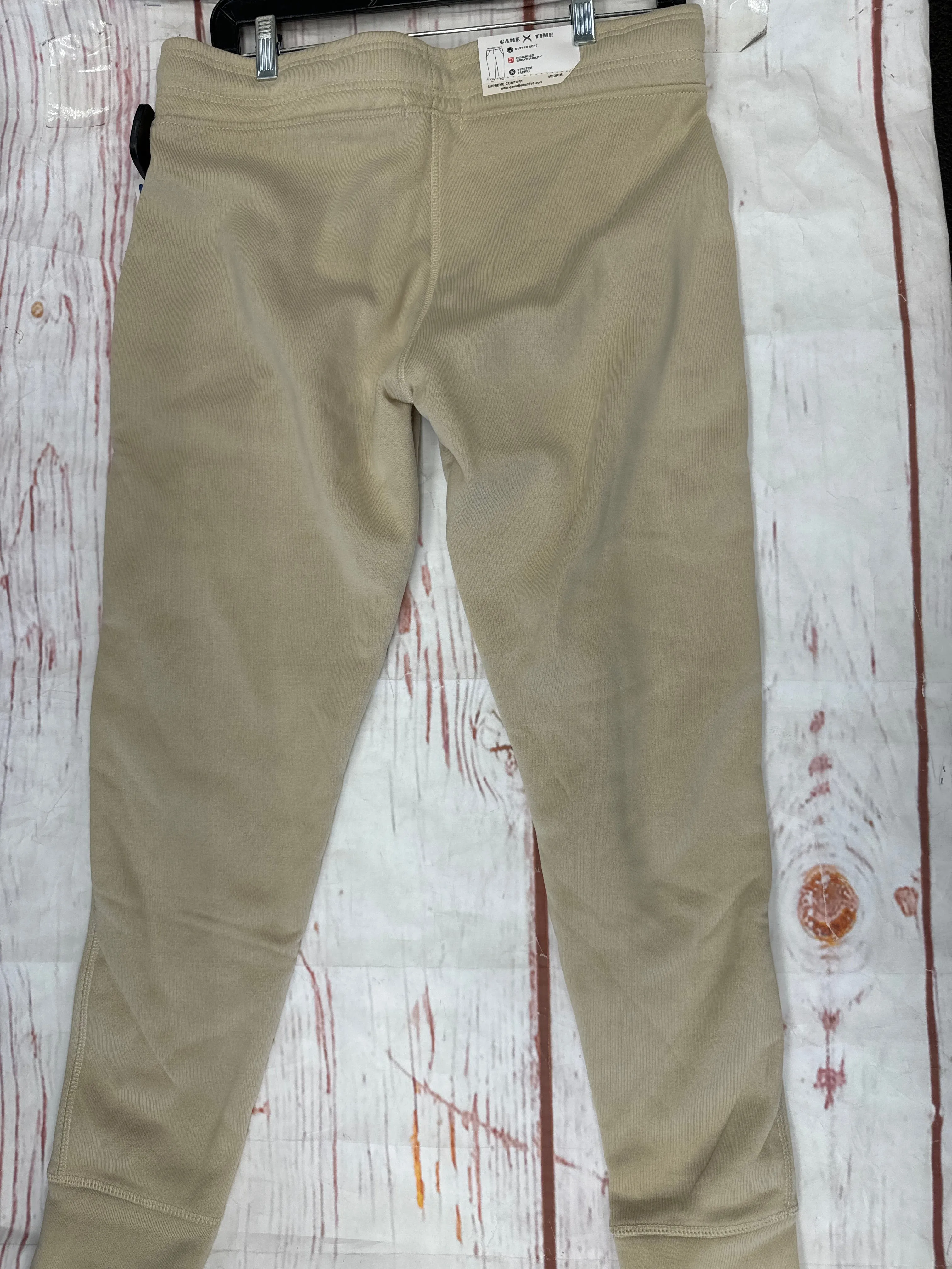 Pants Joggers By Clothes Mentor In Cream, Size: M