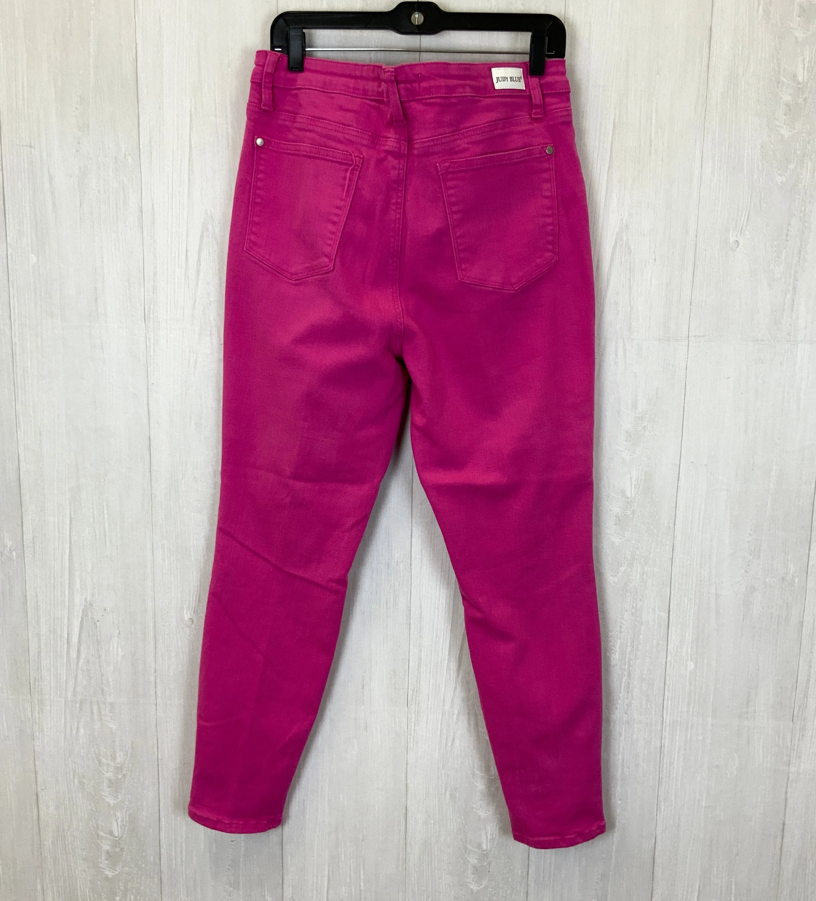 Pink Denim Jeans Skinny Judy Blue, Size 15