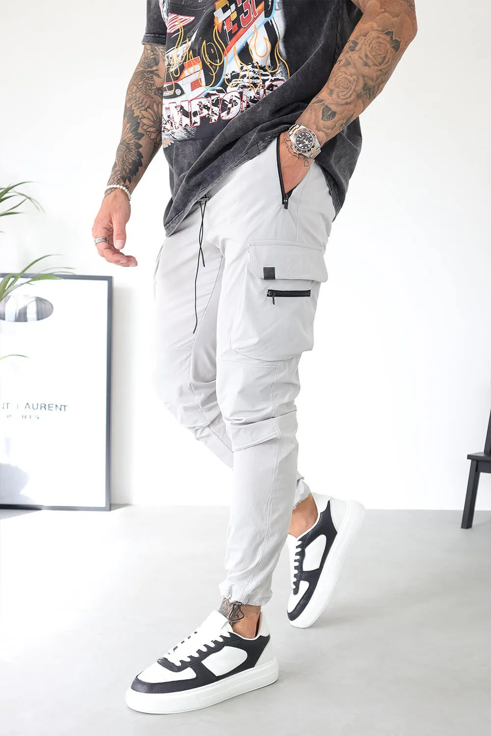 Raptor Cargo Pants - Grey