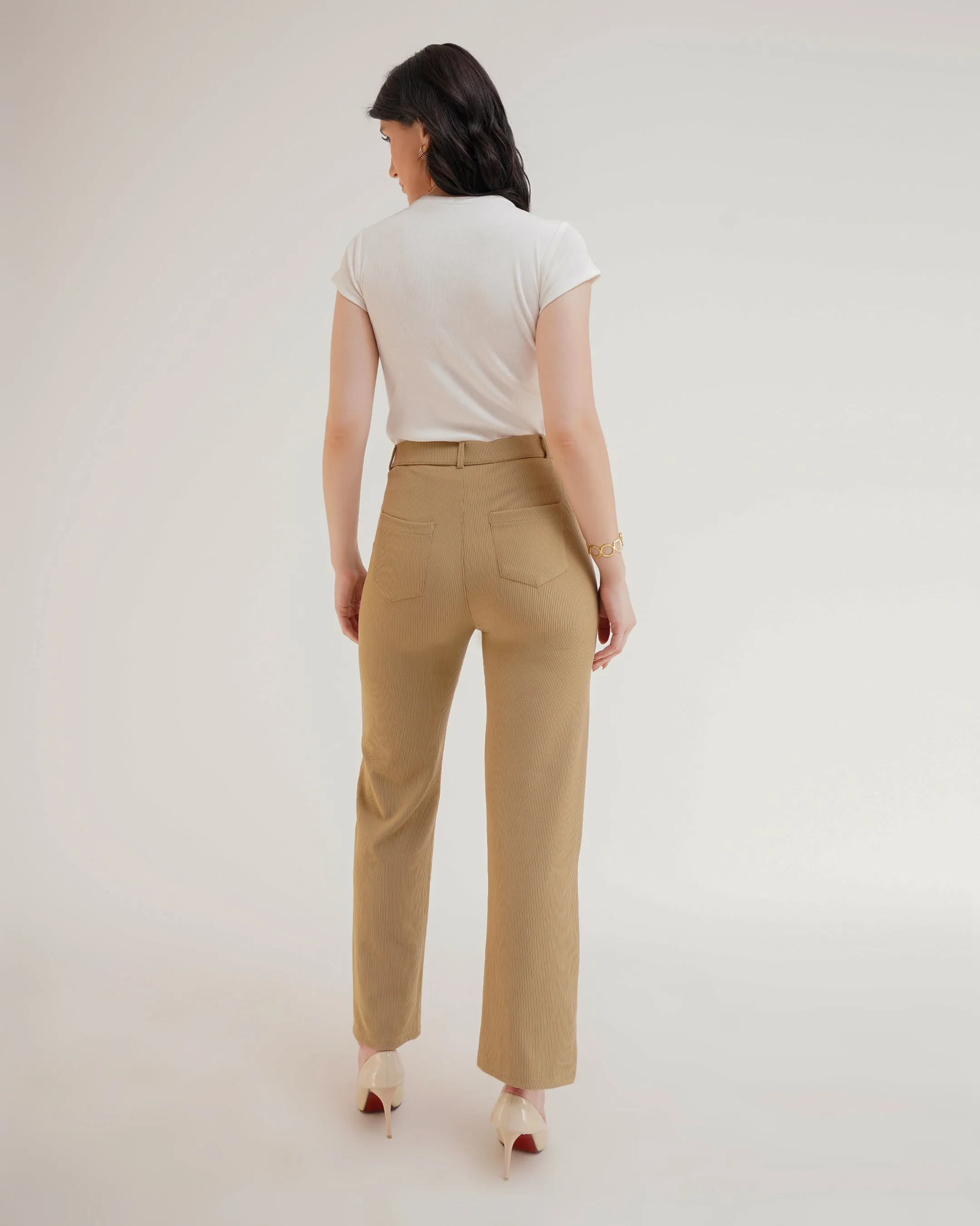 RIBBED TROUSERS