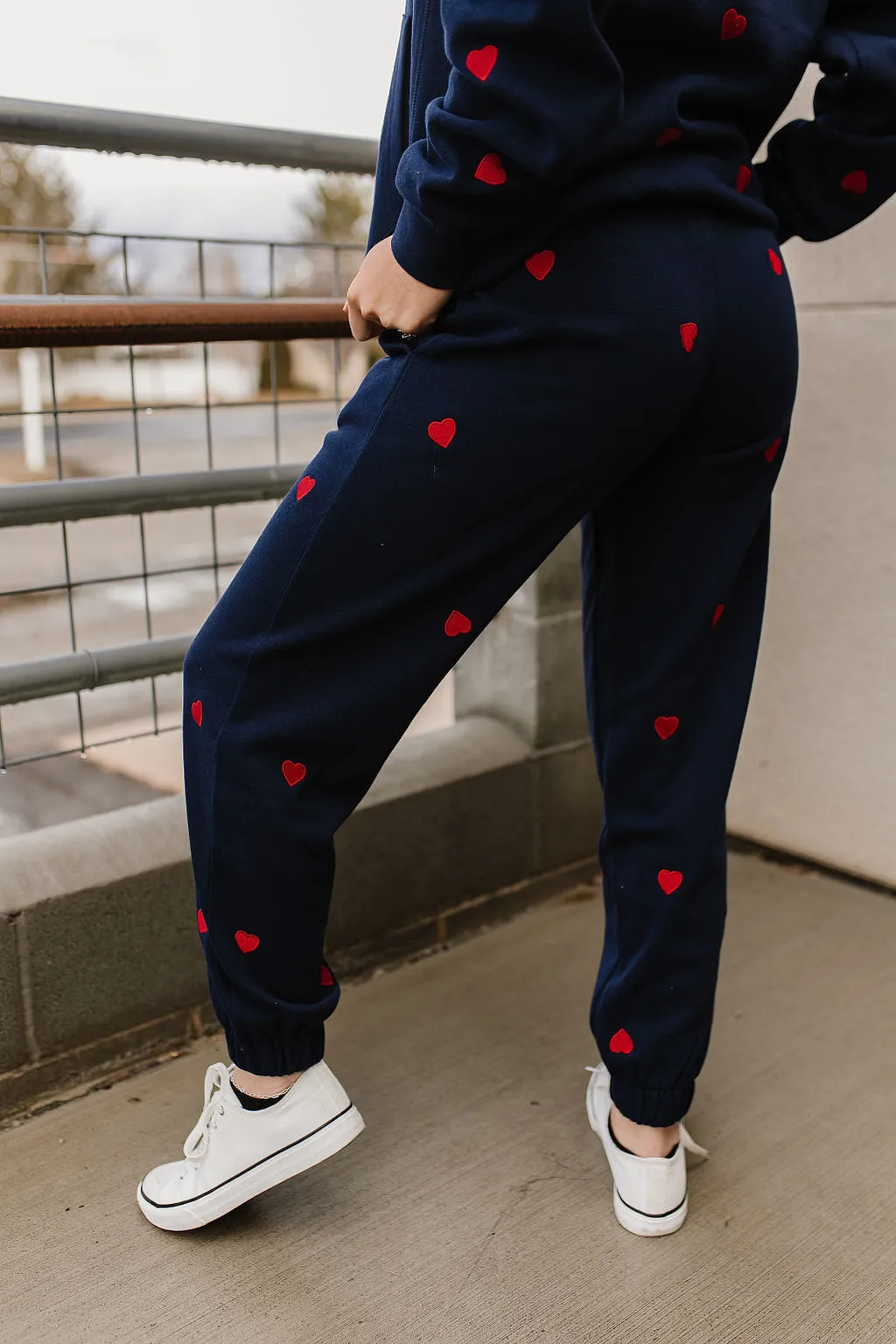 Signature Joggers- Queen of Hearts