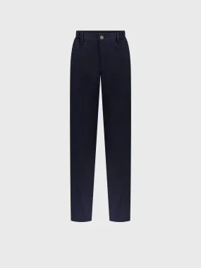 Slim Fit Trousers Blue Navy