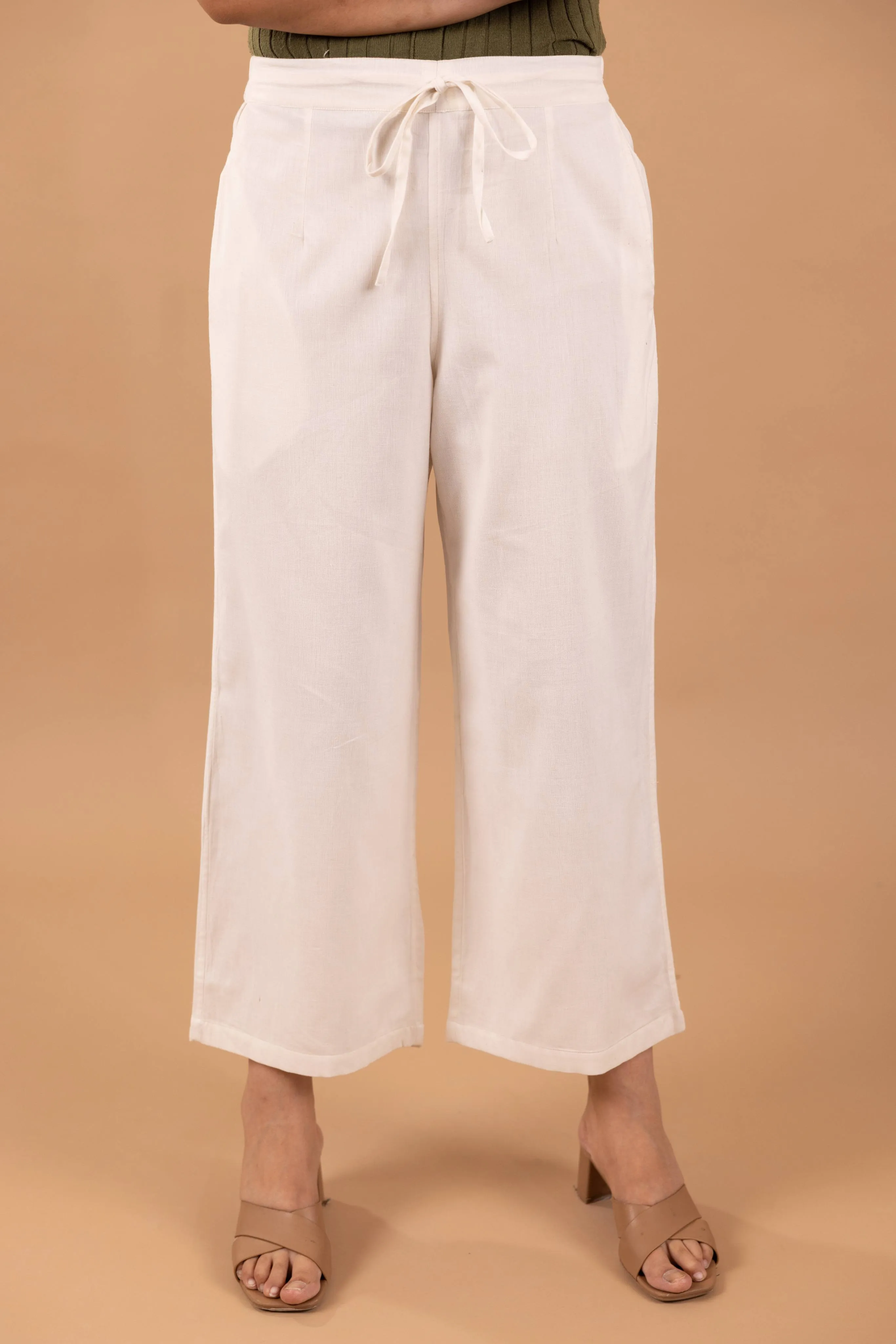 Snow White Women's Plazzo Trousers