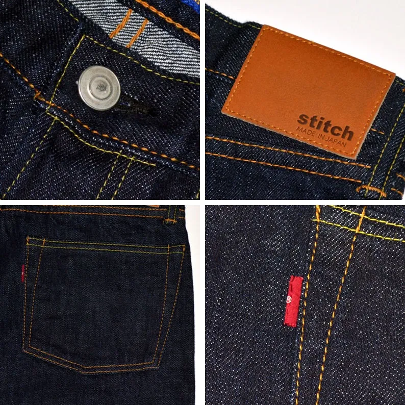 stitch "SJ101" 14oz Selvedge Denim Straight