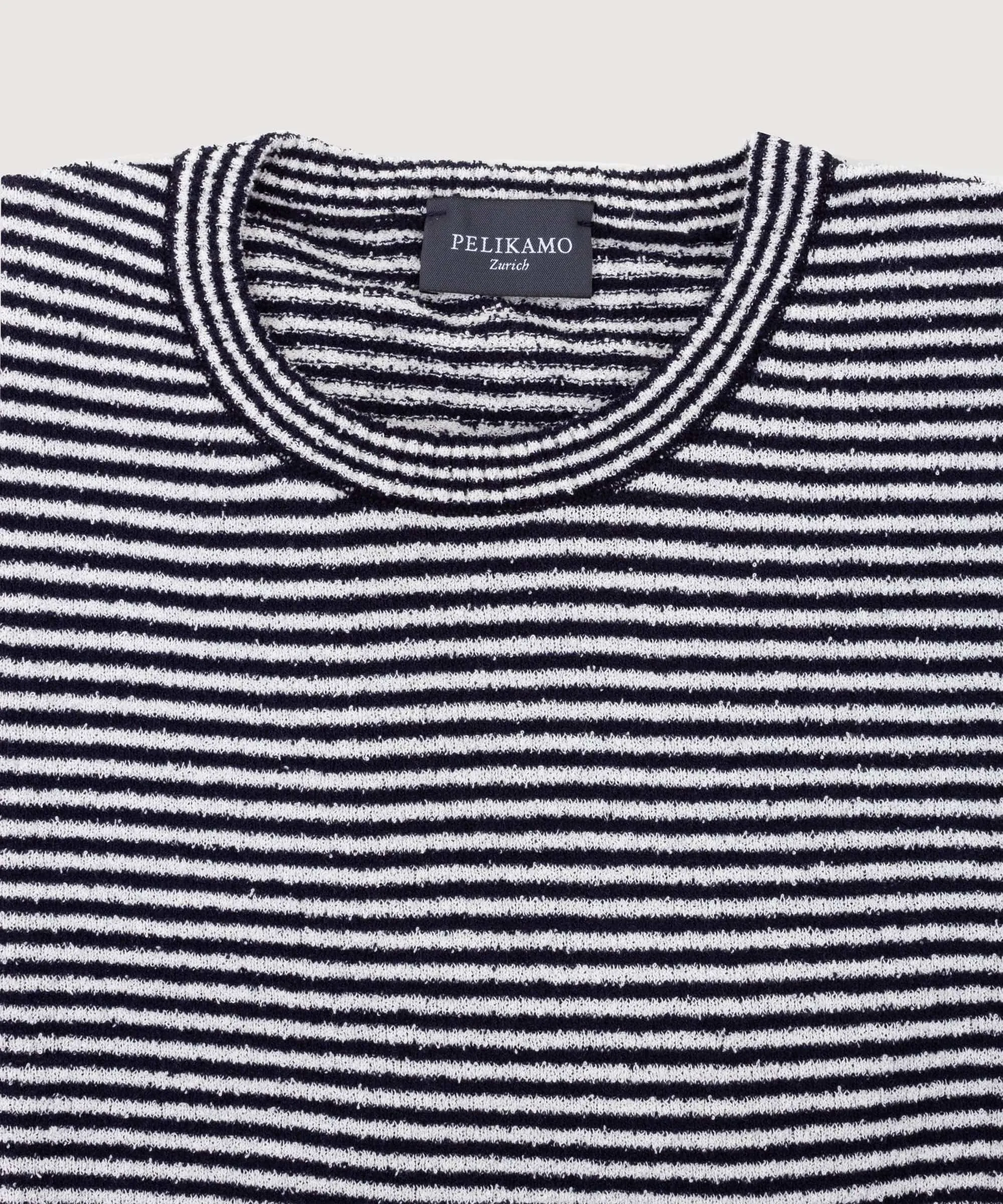 Striped Bouclé T-shirt