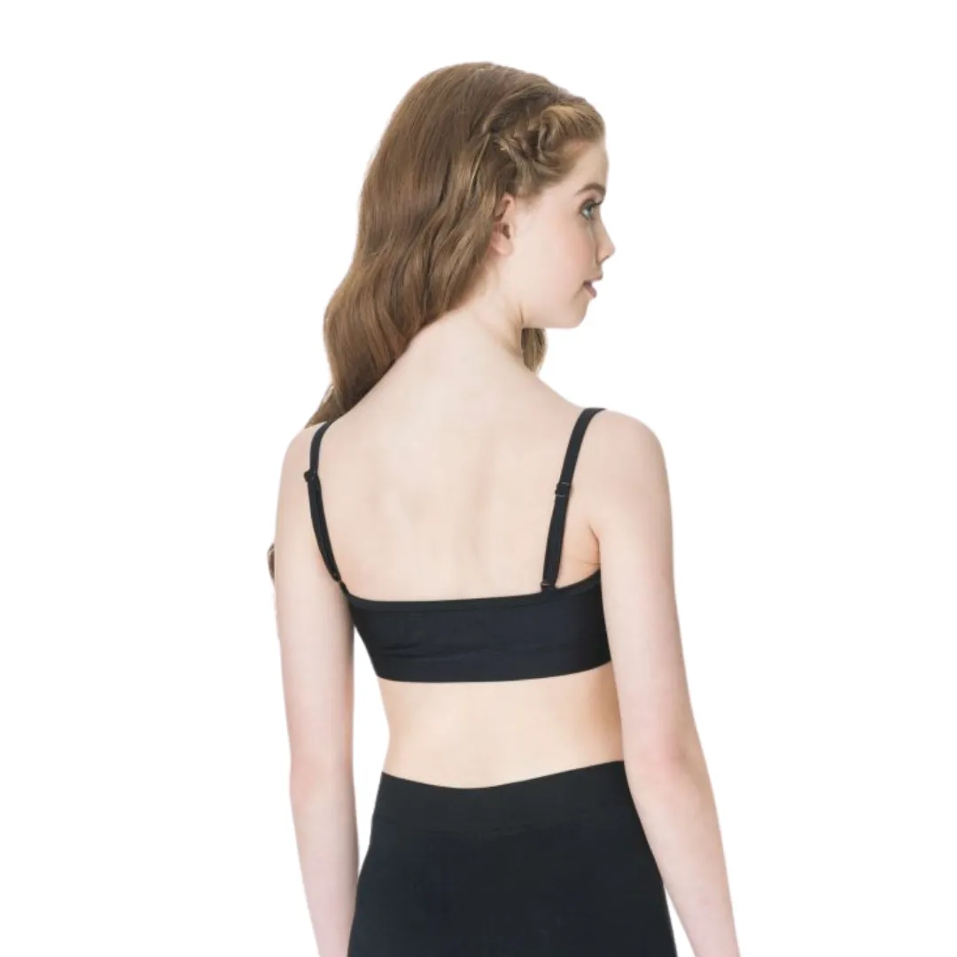 Studio 7 Children's Camisole Crop Top - Black