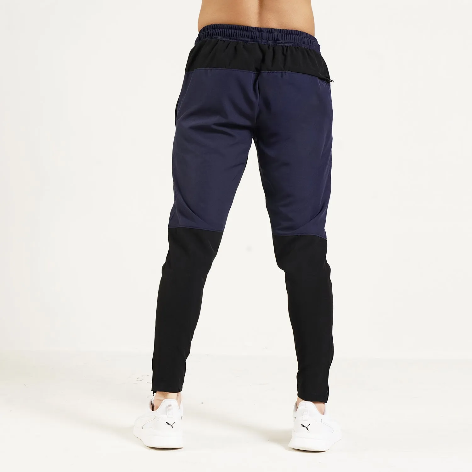 The Perfect Navy And Black Contrast Fitted Bottoms