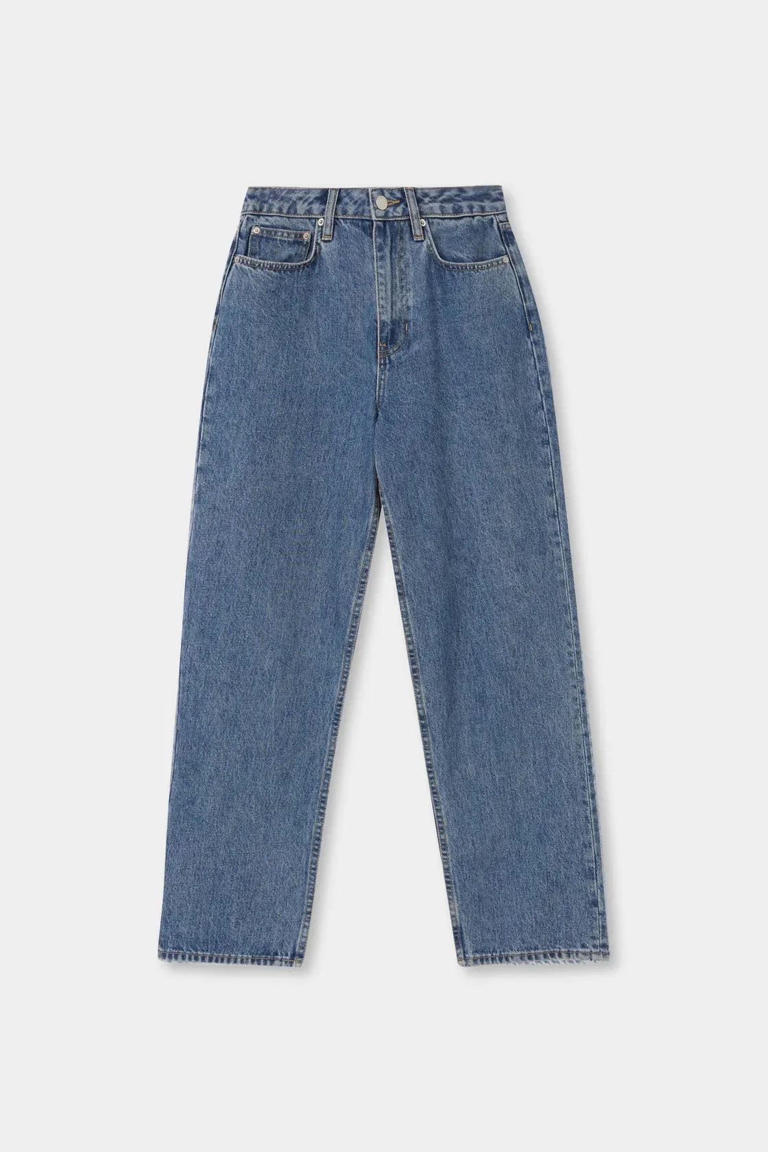 Vintage Straight Jean - Dark Stone