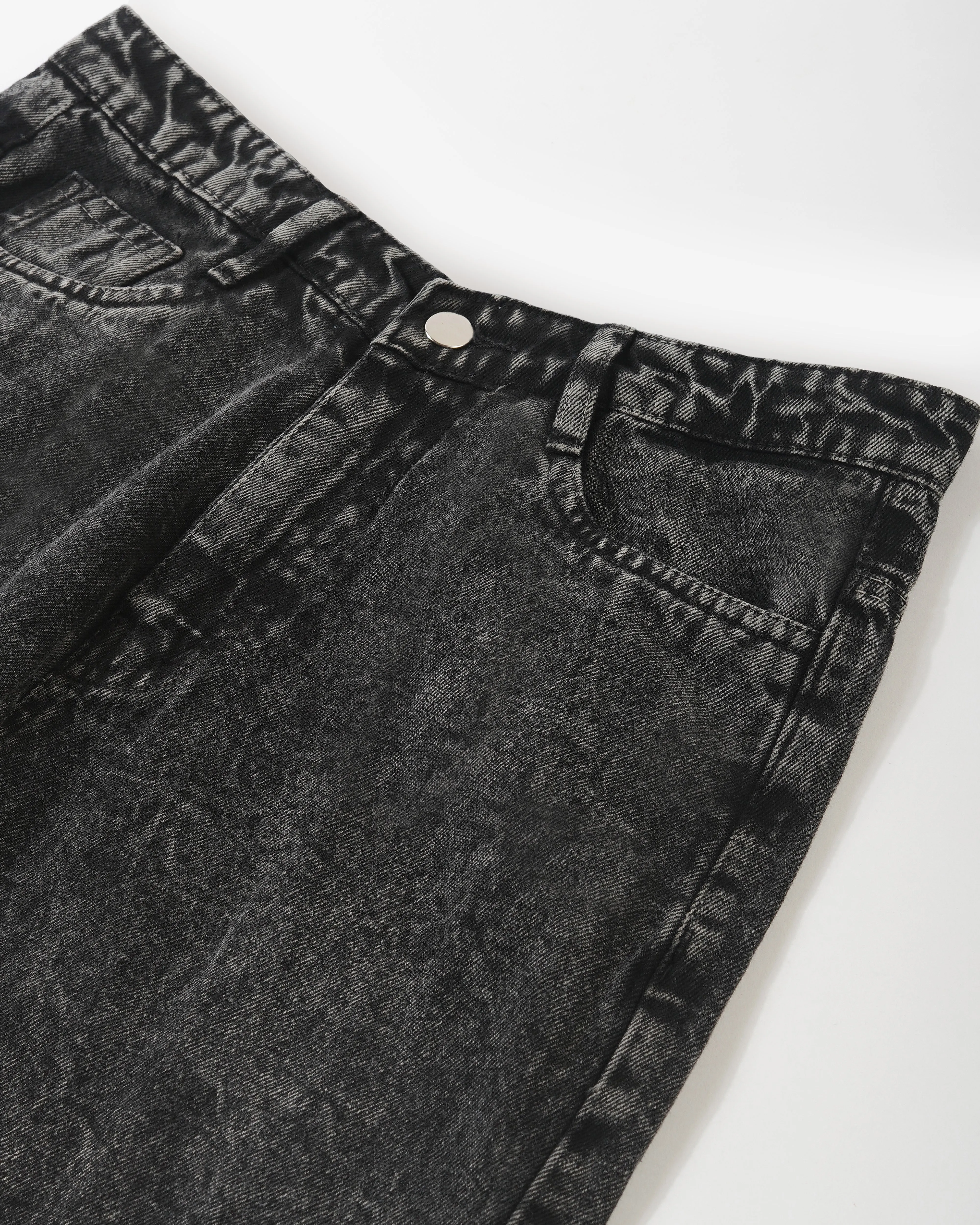 WASHED RELAXED FIT JEANS