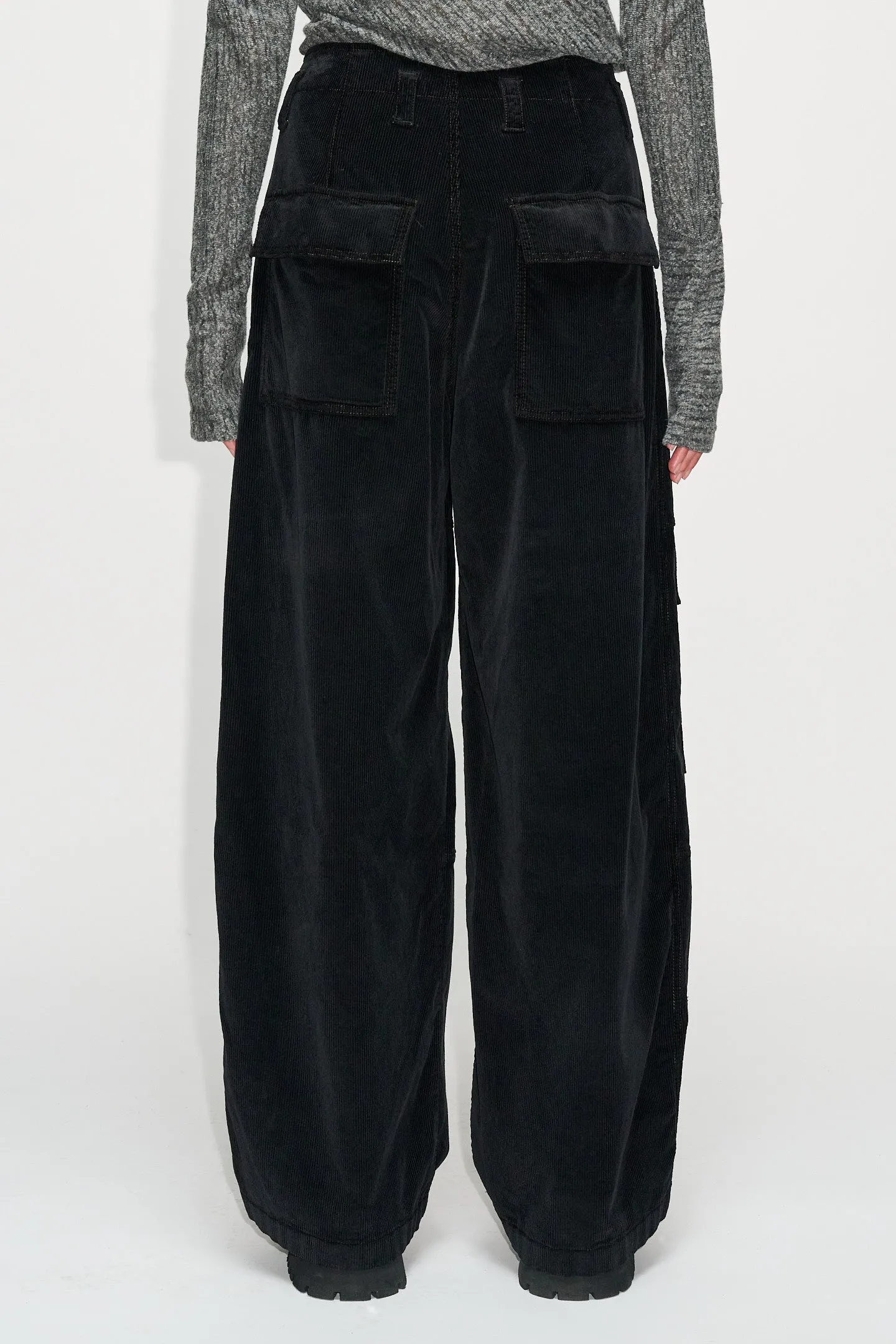 Wide Cargo Trousers