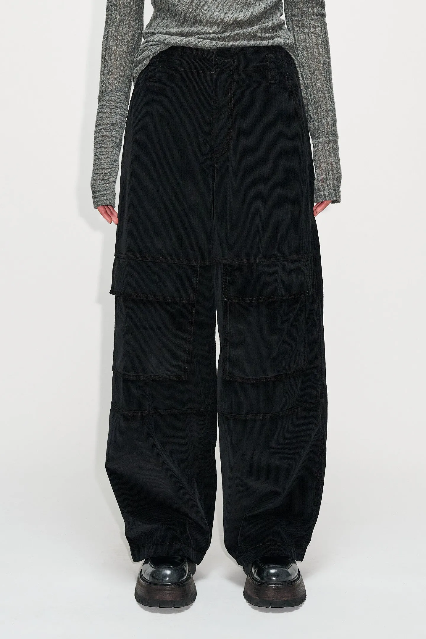 Wide Cargo Trousers